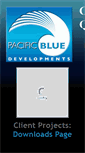 Mobile Screenshot of pacbluedev.com